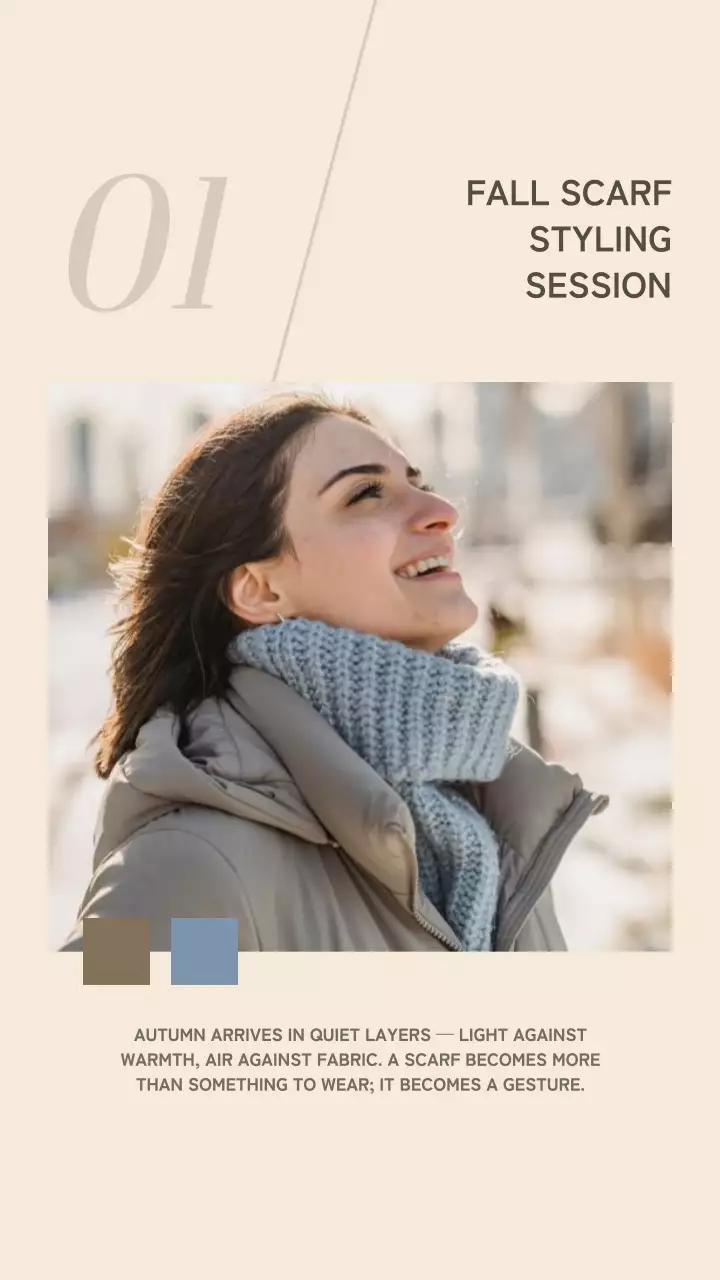 Iklan Mode Minimalis Beige di Instagram Story