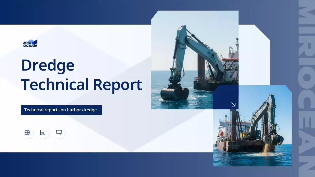 dokumen laporan pengerukan modern biru