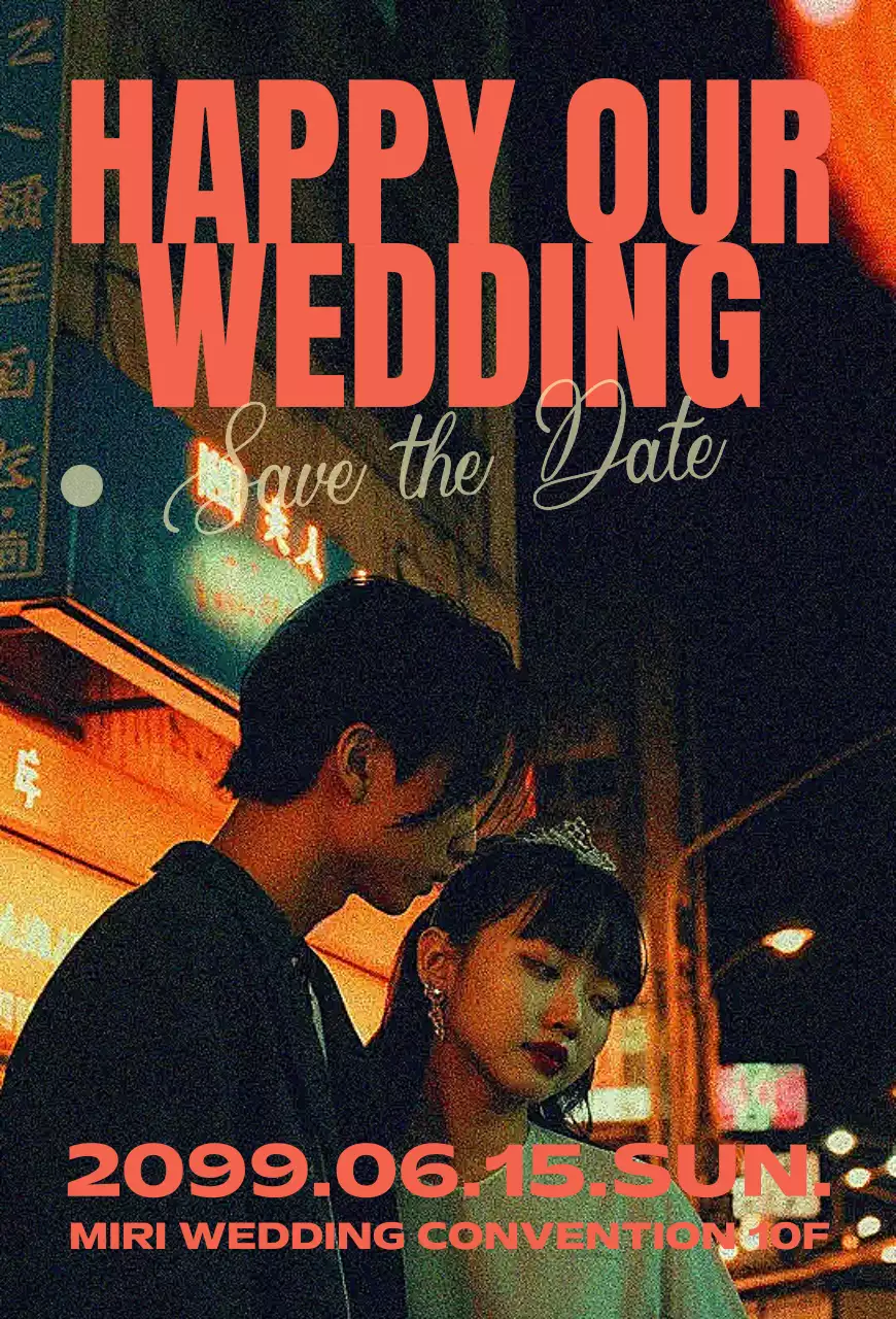 黒 レトロ 結婚式 招待状