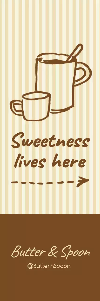 Beige Simple Cafe Promotion