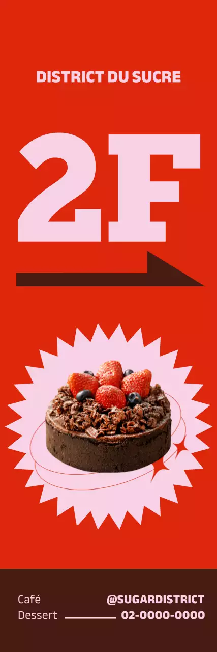 Guide des desserts modernes rouges