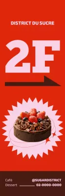 Guide des desserts modernes rouges