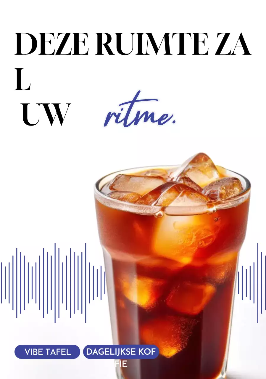 Advertentie voor Brown Modern Cafe