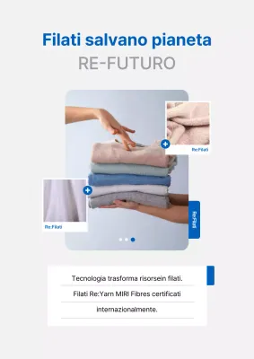 Promozione del prodotto ecologico moderno blu