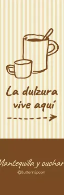 Promoción de cafetería Beige Simple