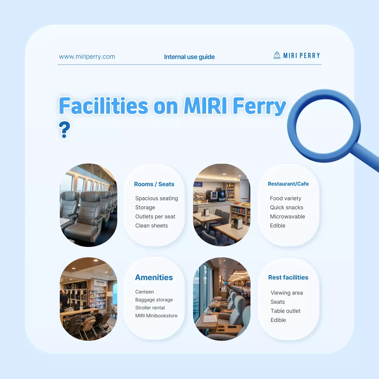 Sky blue cute travel ad