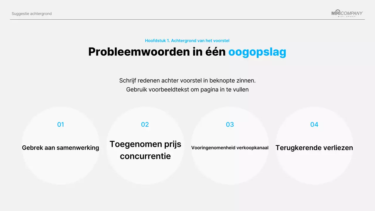 Sky Blue Clean Projectvoorstel