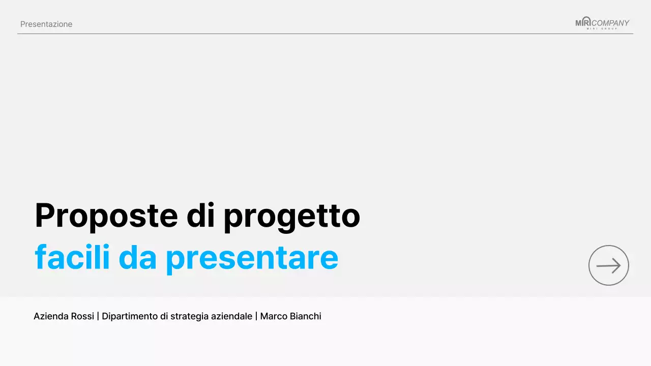 Proposta di progetto Sky Blue Clean