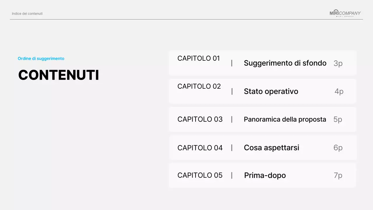 Proposta di progetto Sky Blue Clean