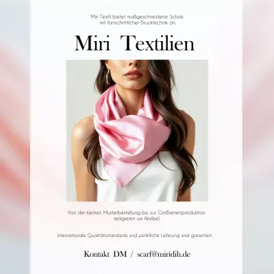 Rosa moderne Modewerbung