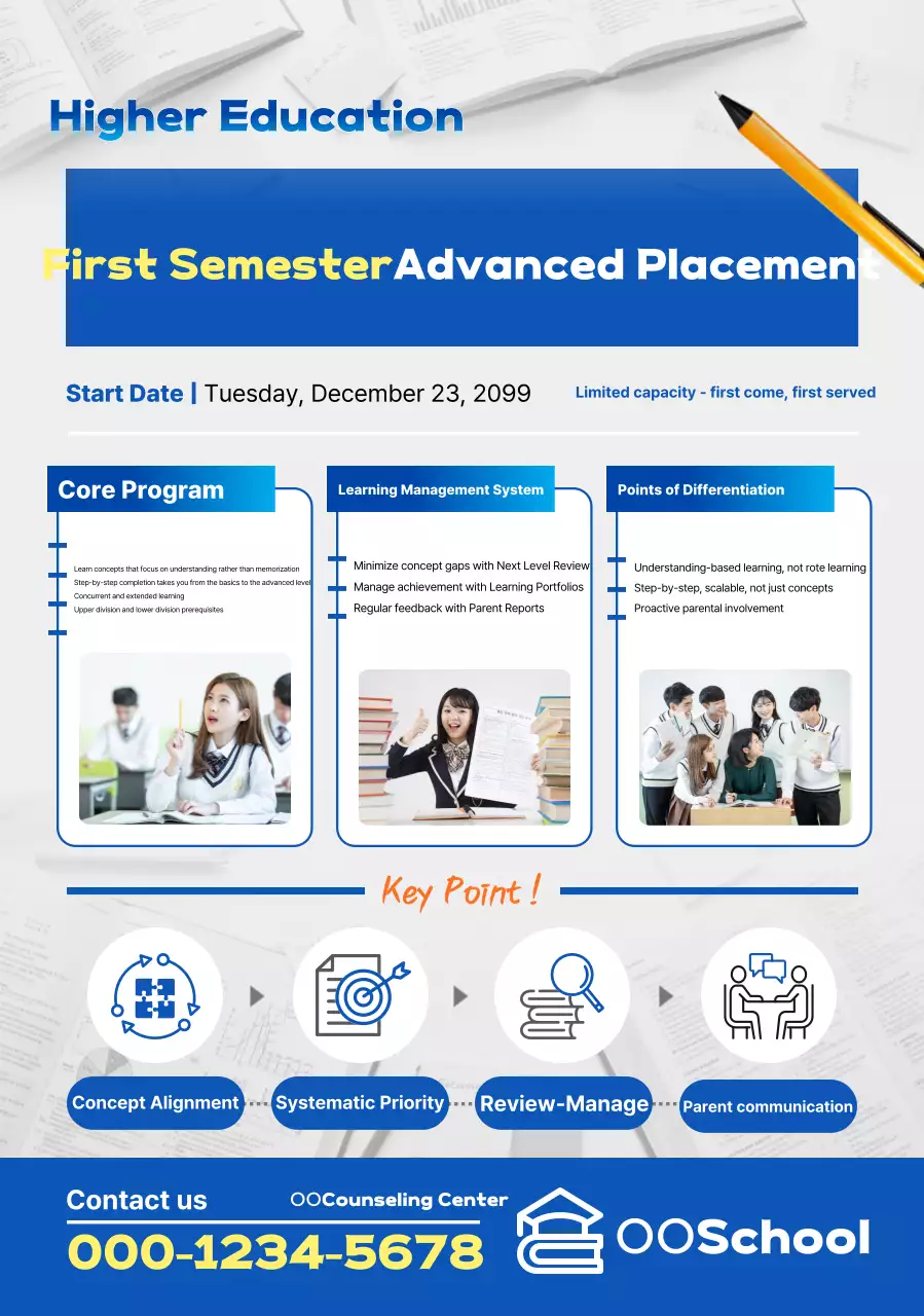 Promosi Akademi Modern Biru