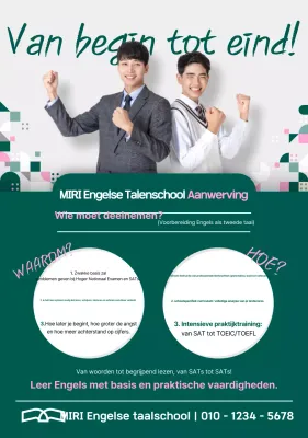 Werving Green Modern English Academy