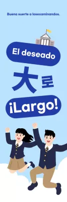 ¡Anima a los lindos examinados de color azul cielo!