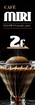 Promoción de Black Modern Cafe