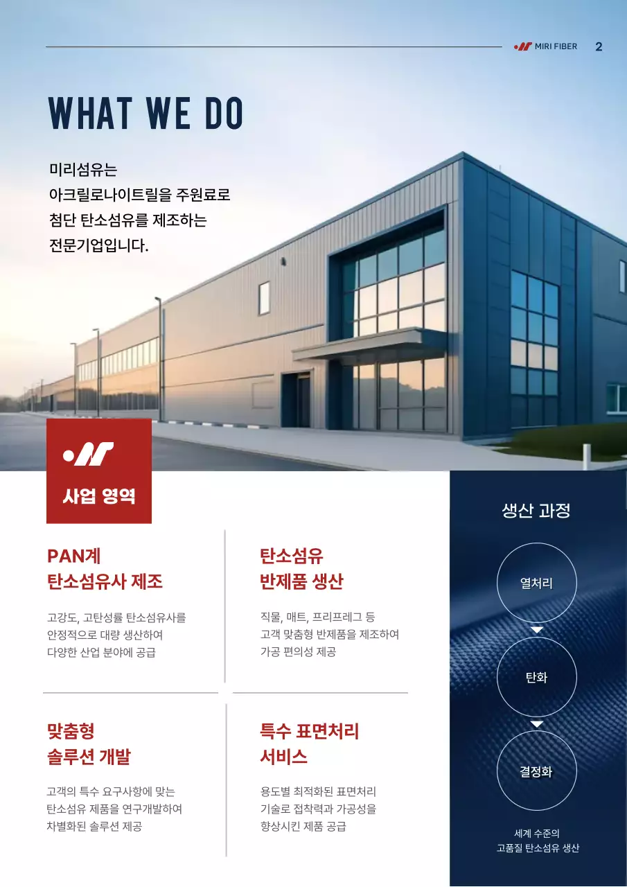 파랑 모던 기술 홍보