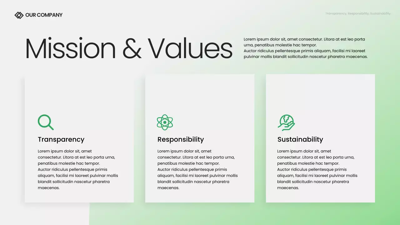 Green Modern Environmental Presentation