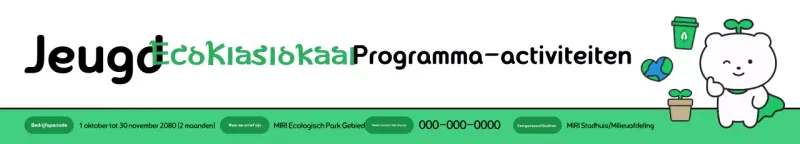 Groen en schattig milieueducatie