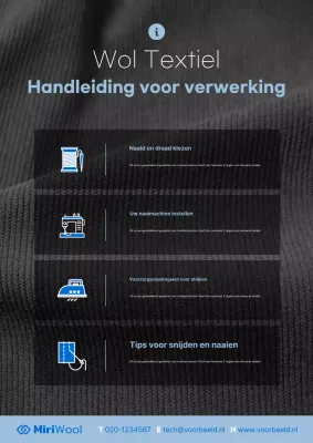 Handleiding voor het verzorgen van zwarte stoffen