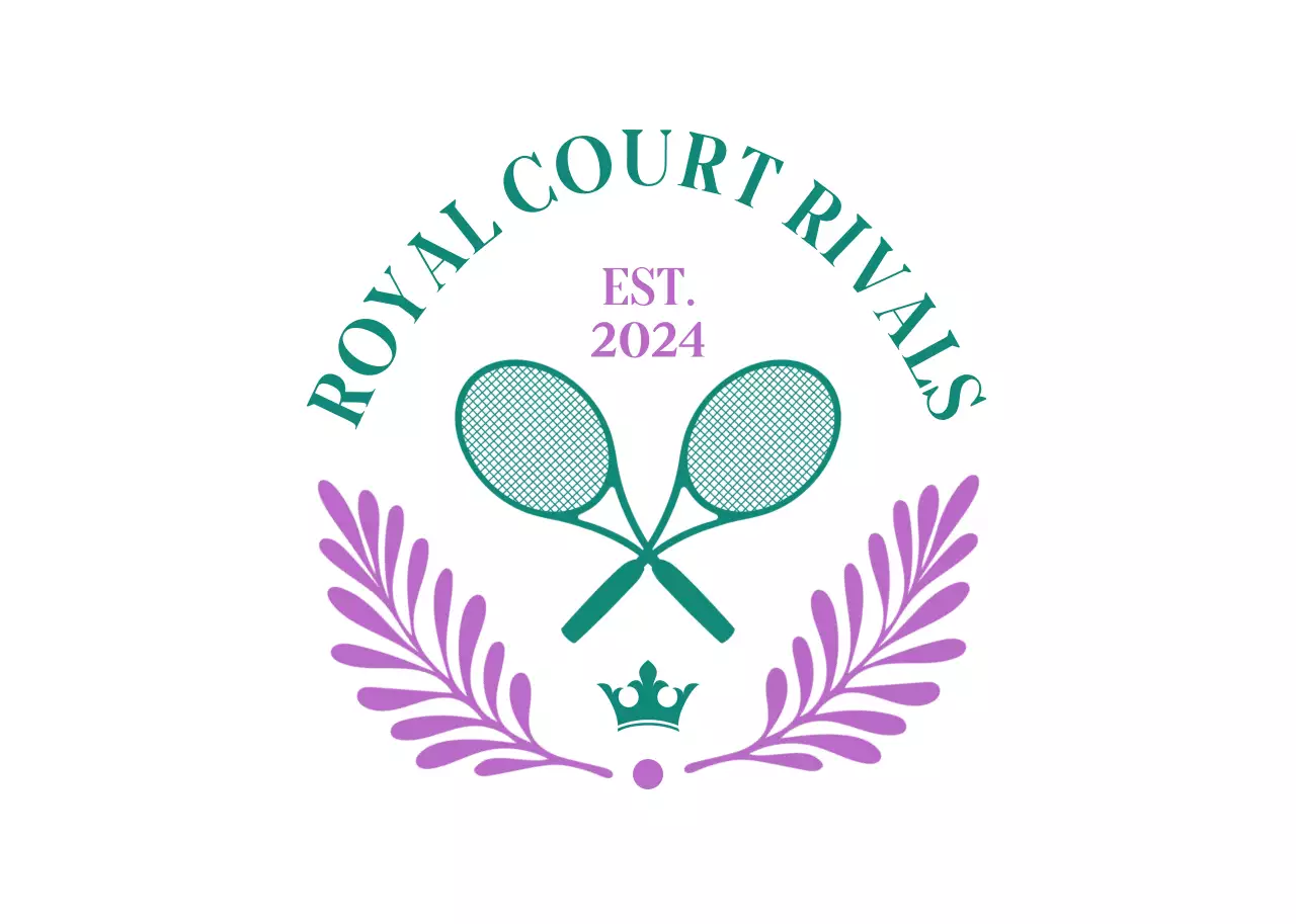 紫 クラシック テニス ロゴ テニス