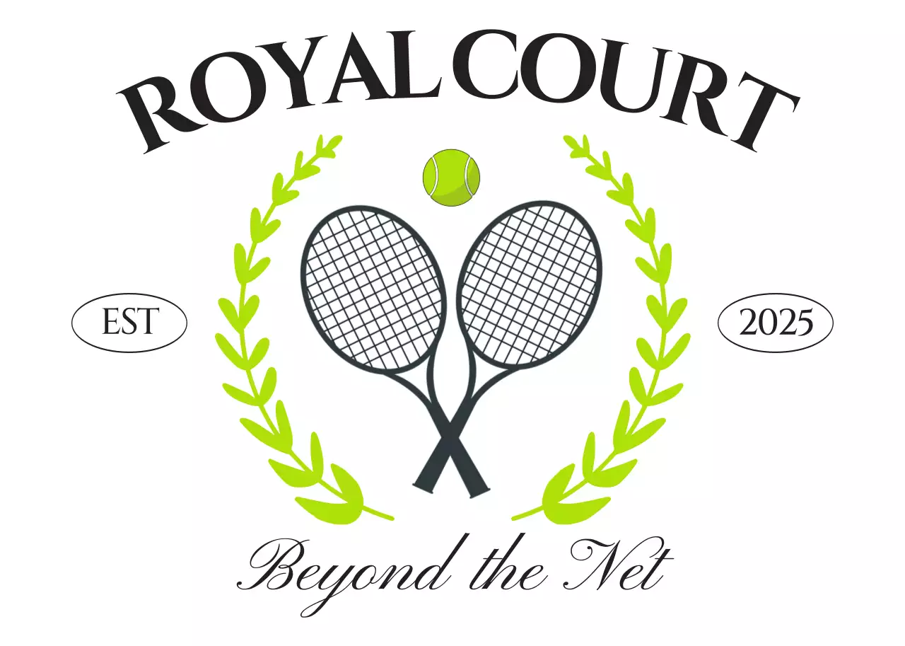 緑 クラシック テニス ロゴ テニス