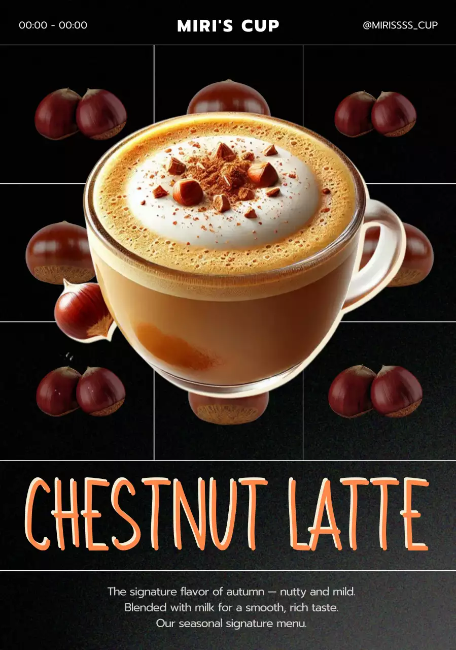 Iklan Minuman Brown Simple