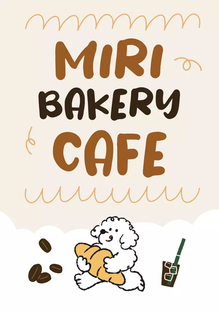 Khuyến mãi Cafe dễ thương màu be