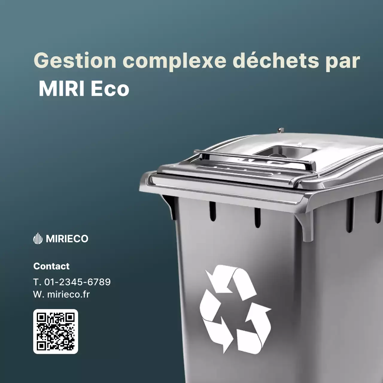 Publicité d'environnement moderne gris
