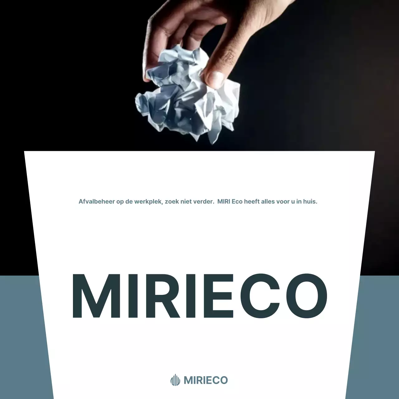 Grijze moderne omgevingsadvertentie