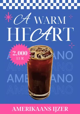 Blue Pop Coffee-advertentie