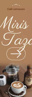 Promoción de Brown Modern Cafe