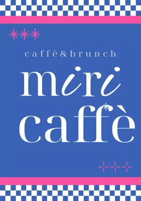 Pubblicità del Blue Modern Cafe