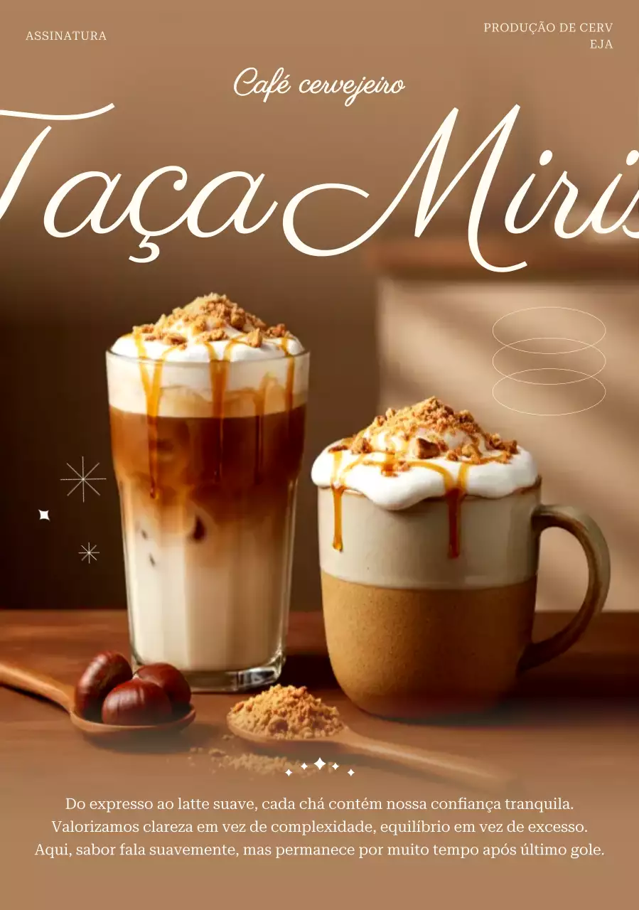 Anúncio de Café Brown Premium