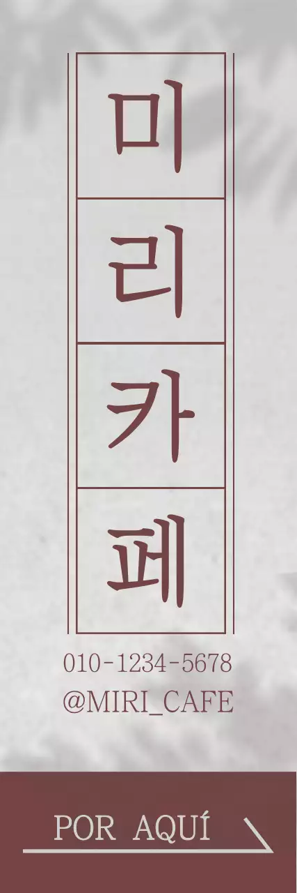 Guía de Gray Simple Cafe