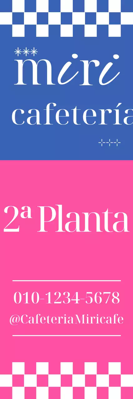 Guía de cafés modernos rosados