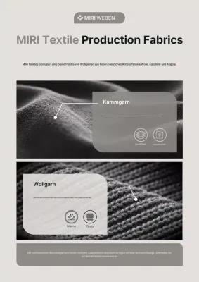 Graue, einfache Stoffwerbung