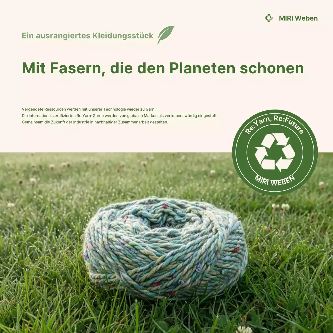 Förderung der Umweltkampagne „Green Nature“