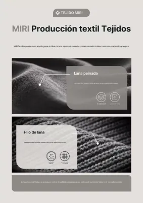 Anuncio de tela sencilla gris