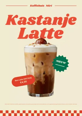 Vintage koffie-advertentie