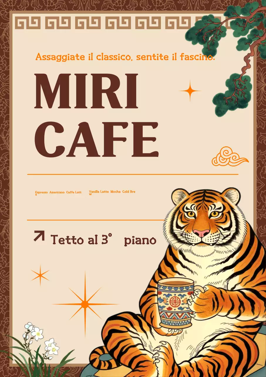 Pubblicità del Brown Traditional Cafe