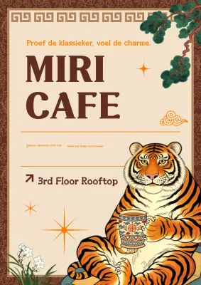 Advertentie voor Brown Traditional Cafe