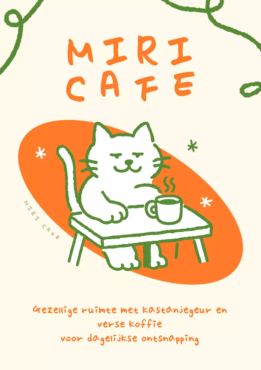 Orange Baby Cafe Promotie