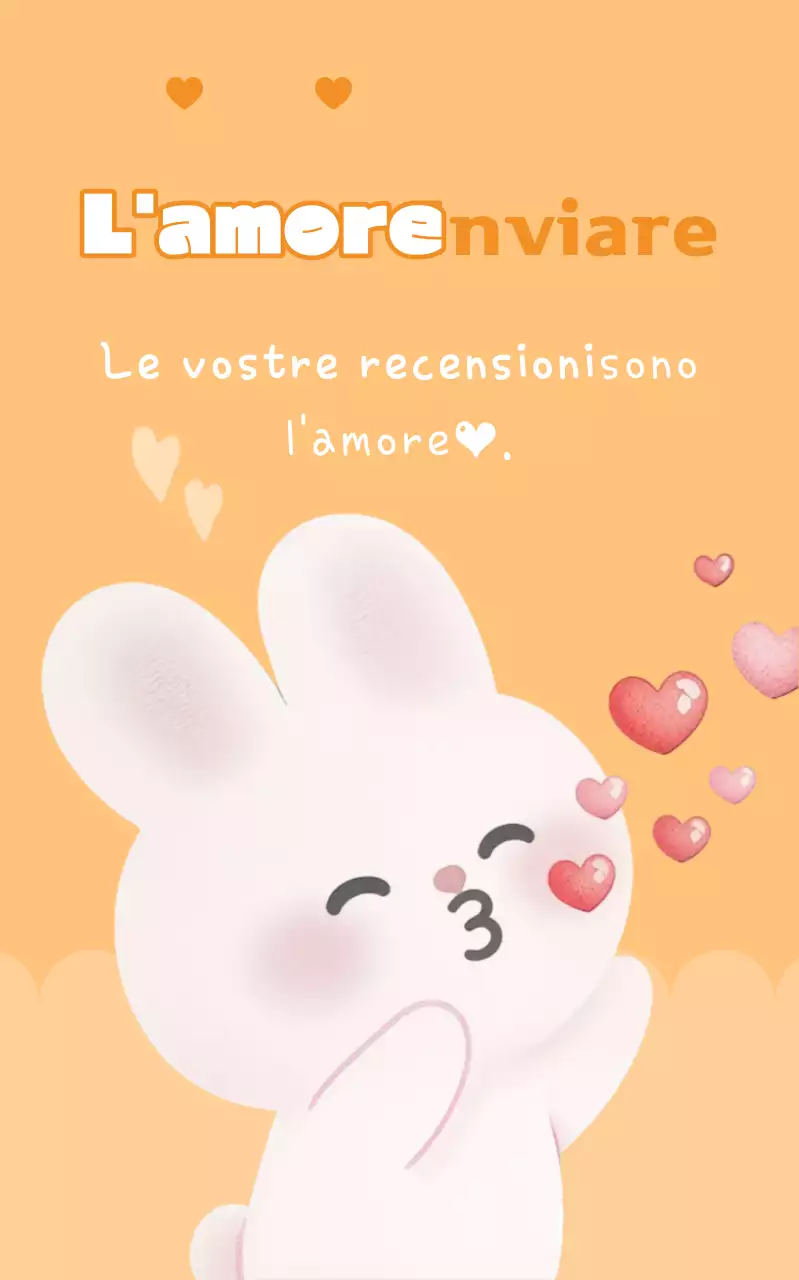 Promozione dell'evento di revisione di Orange Baby