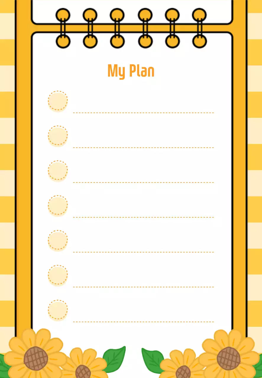 Kế hoạch kiểm tra hoa màu vàng