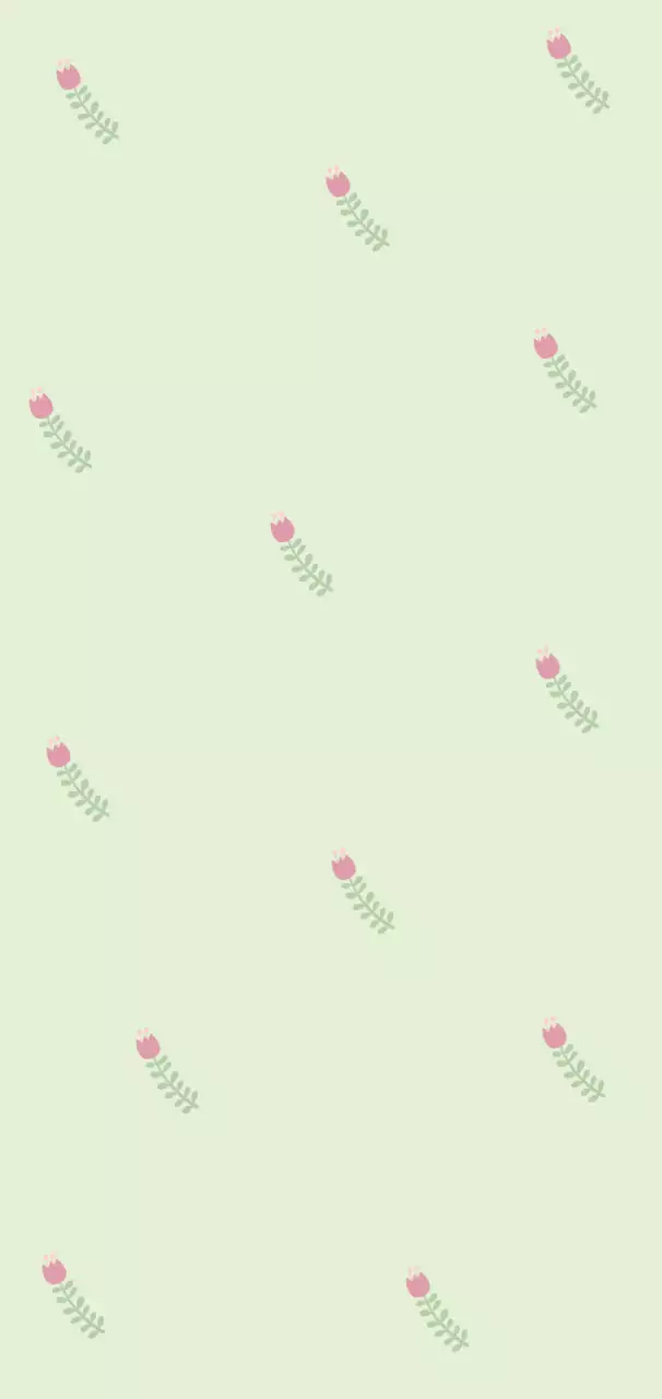 연두 심플 패턴 문구