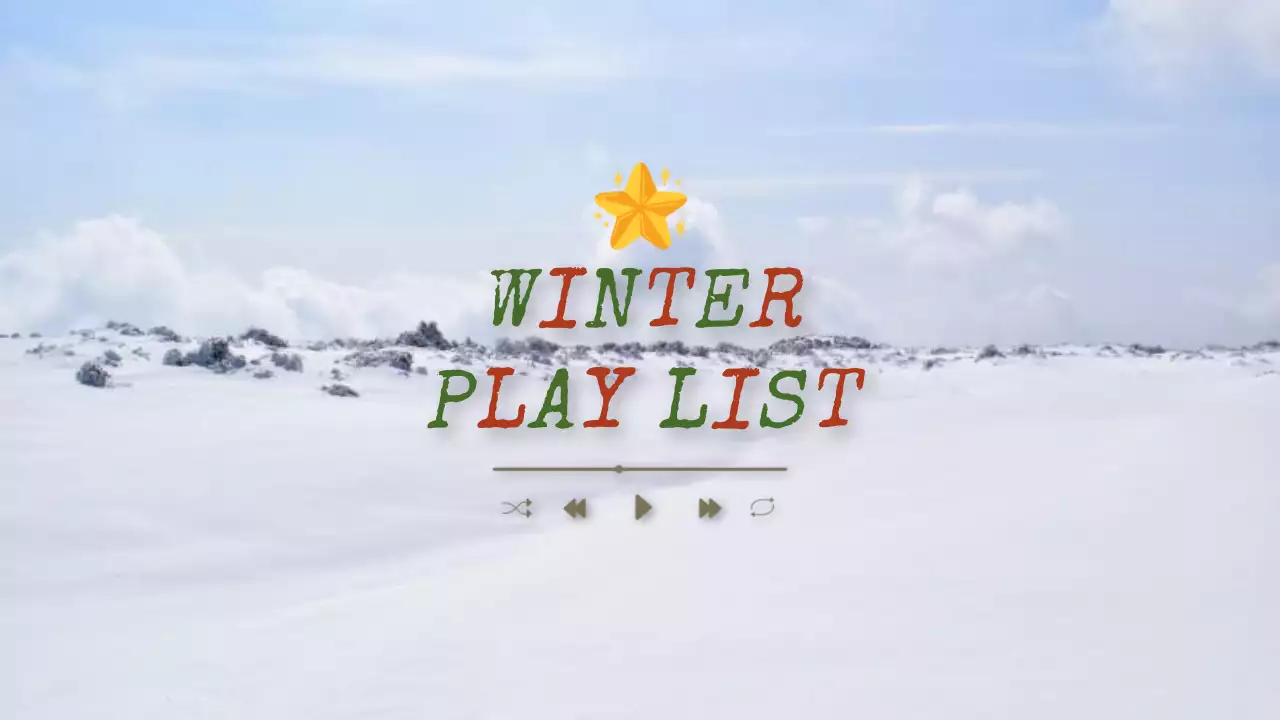 white minimalist winter playlist