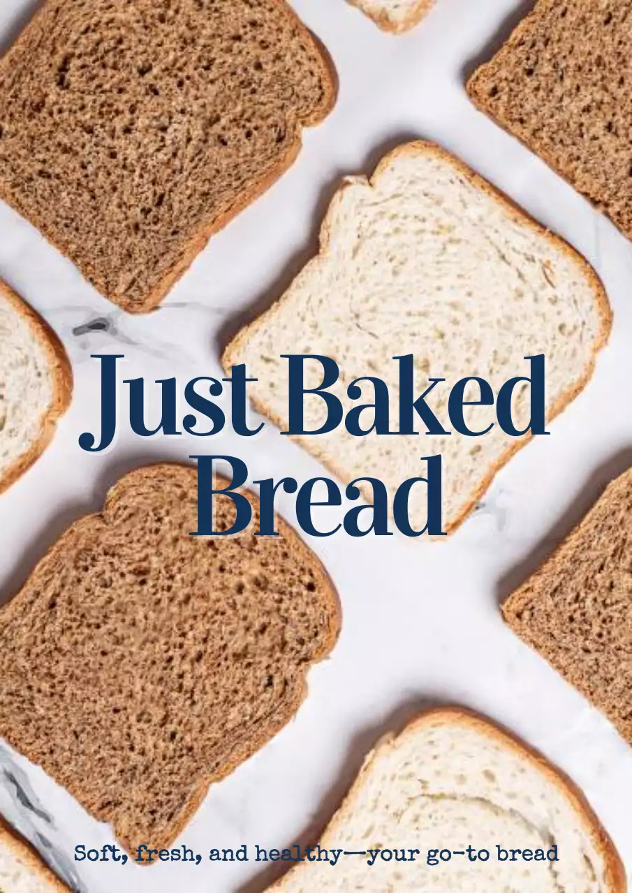 brown minimal bread advertisement