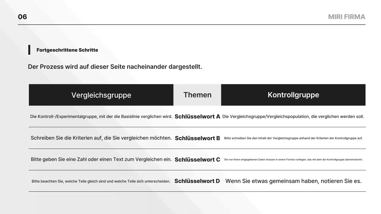 Gray Clean Planung von Lehrmaterialien