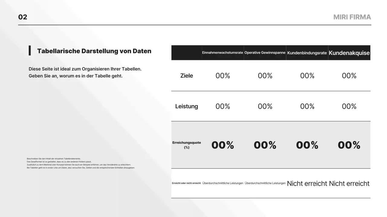 Gray Clean Planung von Lehrmaterialien