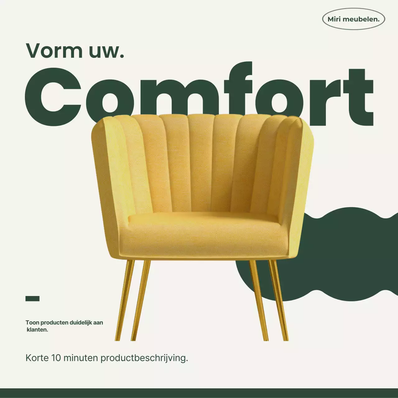Introductie van Yellow Simple Furniture-producten