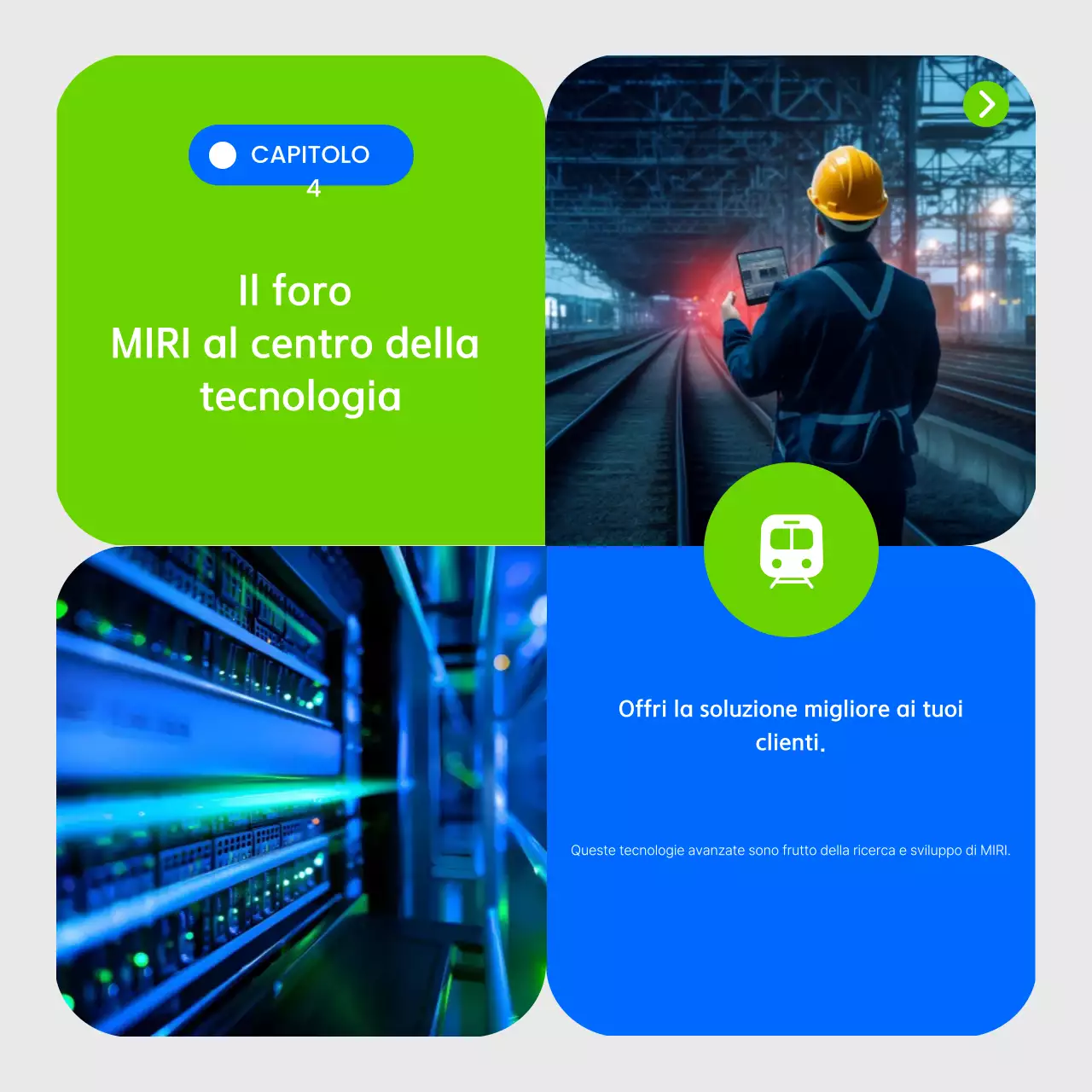 Pubblicità della ferrovia moderna blu